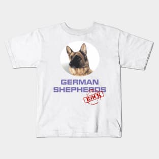 German Shepherds Rock! Kids T-Shirt